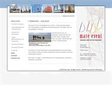 Tablet Screenshot of mare-event.de